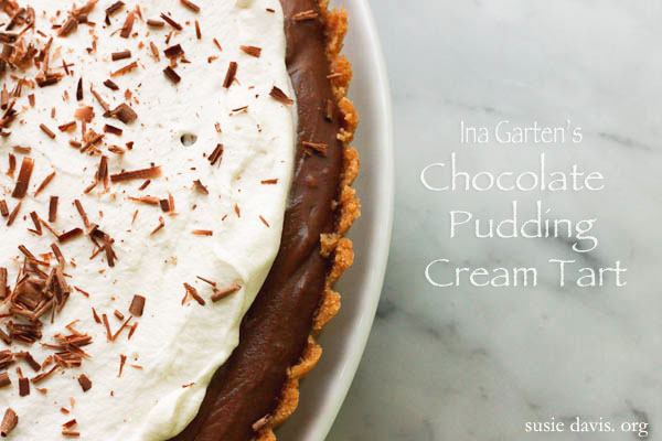 Chocolate Pudding Cream Tart