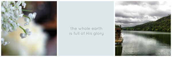 the whole earth is full of his glory isaiah 6