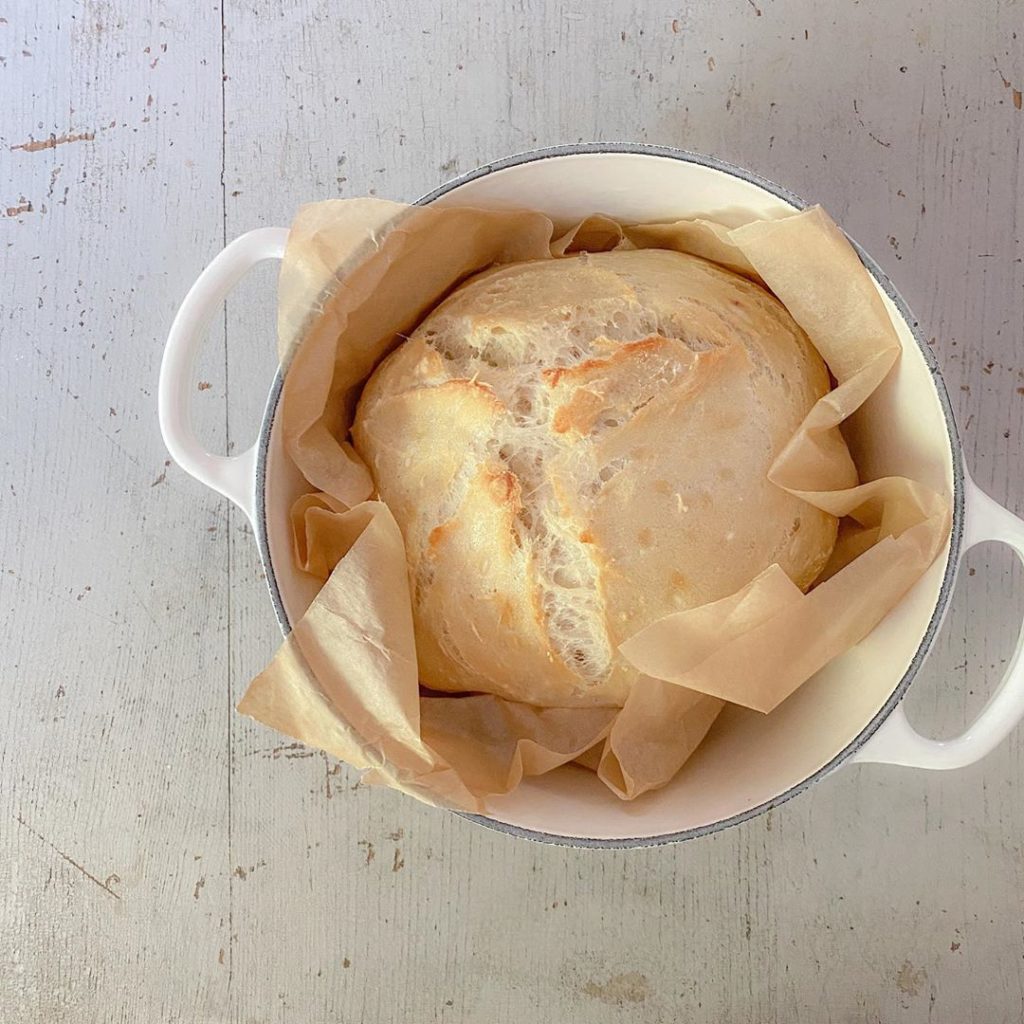 Mulitseed No-Knead Dutch Oven Bread - The Delicious plate